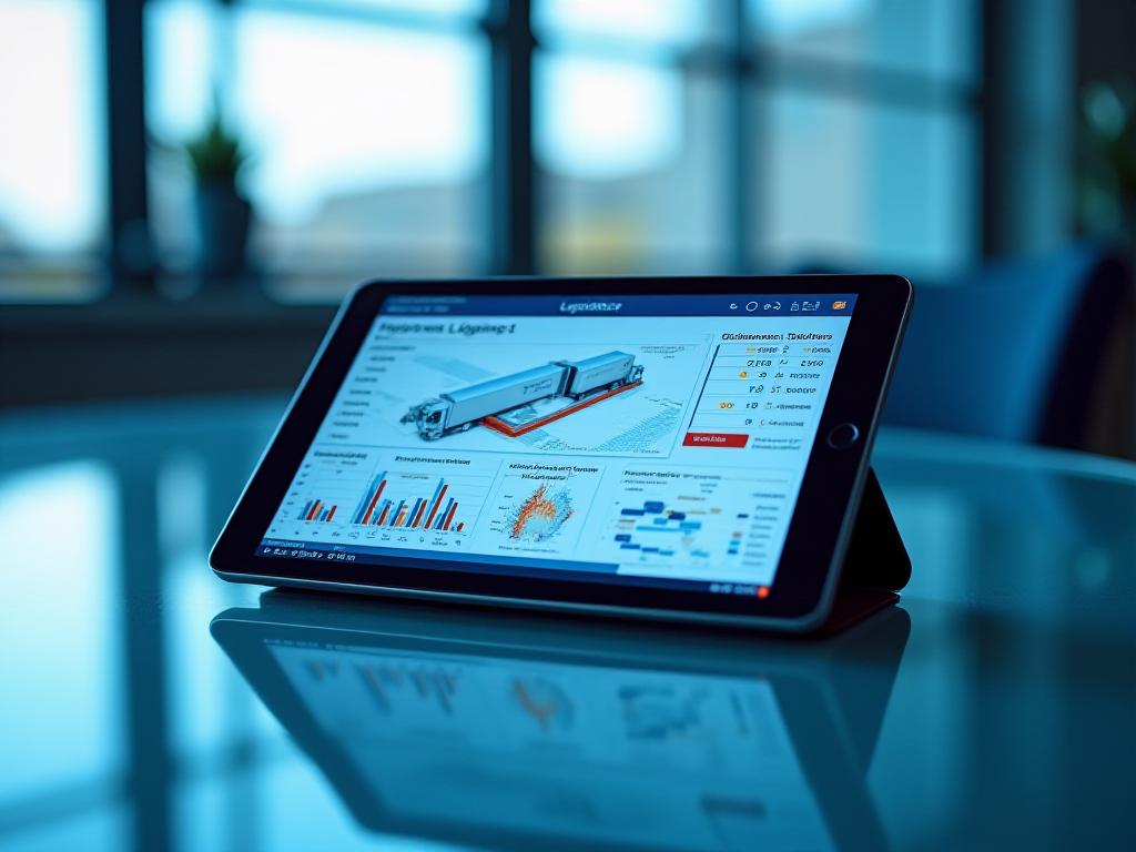 Logistics data dashboard