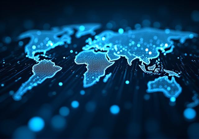 Secure digital logistics network visualization